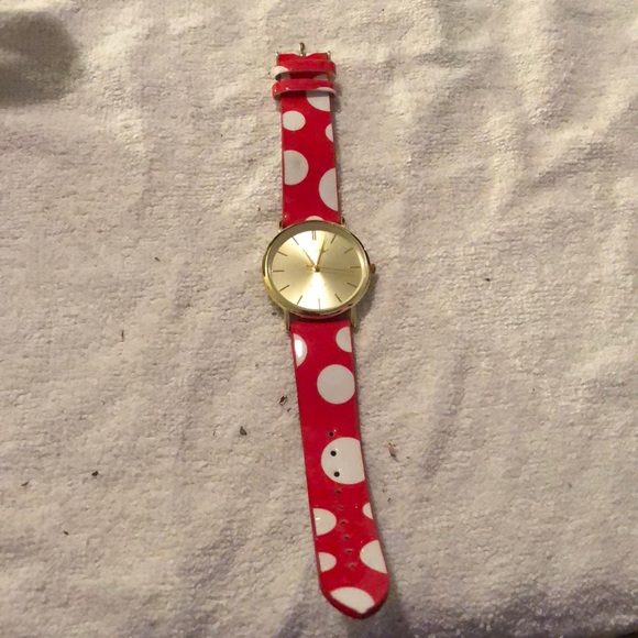 Quartz Accessories - Ladies PolkaDot watch